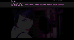 Desktop Screenshot of lollievox.com