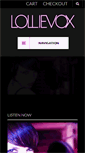 Mobile Screenshot of lollievox.com